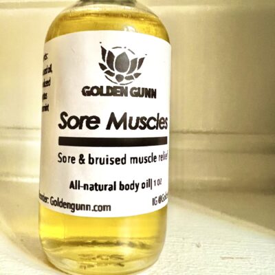 Sore Muscle Massage Oil