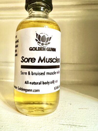 Sore Muscle Massage Oil