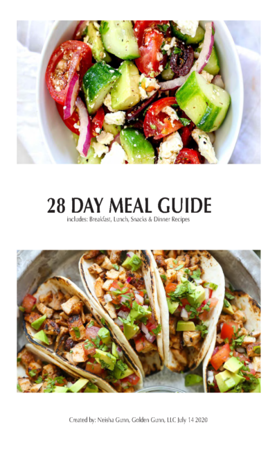 28 Day Meal Guide & Prep